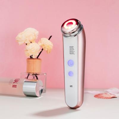 China White Blood Vessel Removal Facial Massager Galvanic Ultrasonic Facial Massager for sale