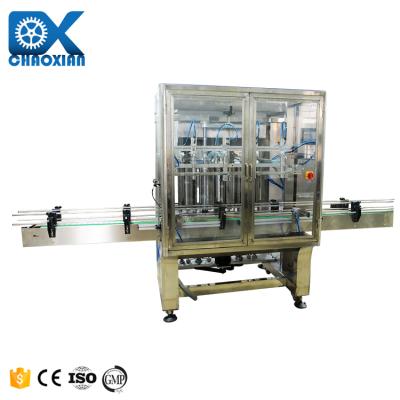 China Automatic Food Filling Machine China Conveyor 5 Gallon 5L Bottle Box Bottling 6 8 Head Nozzles for sale