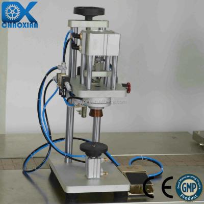 China Semi Automatic Pharmaceutical Vials Crimping Machine PCM-01 for sale