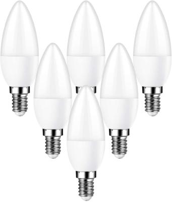 China LED-C37 LED CANDLE BULB E14 E27 3W 4W 5W 6W 7W 8W Flame LED Bulb Light Residential Candle Lamp for sale