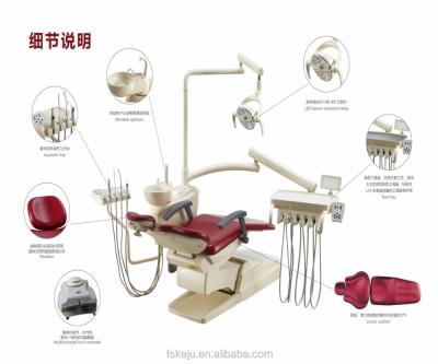 China Metal& Plastic& 2017 Brand New Cheap Portable ABS Dental Chair From China for sale