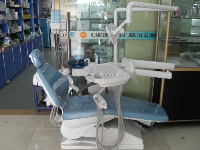 China Metal Economical Dental Chair Unit With CE Certification LT-917 Blue for sale