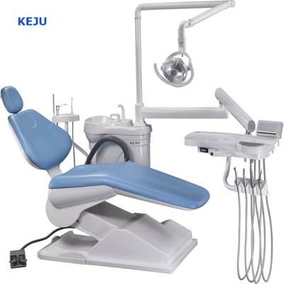 China Regional Top Mounted Dental Chair Unit KJ-917 GB15979-2002 CE ISO Certificate for sale