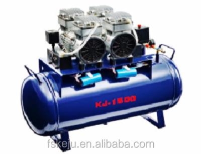 China Portable Silent Oil Free Air Compressor Electric White Blue 1350W for sale