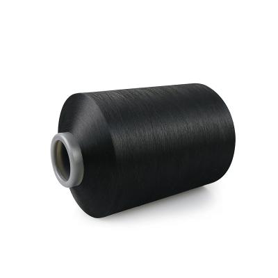 China High Tenacity 50D 75D 100D 150D DTY Yarn Polyester Dope Dyed Filament Yarn For Lace for sale