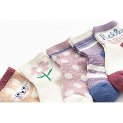 China Wholesale Antibacterial Baby Socks For Children Autumn And Spring New Design Baby Socks Cute Cartoon Socks for sale