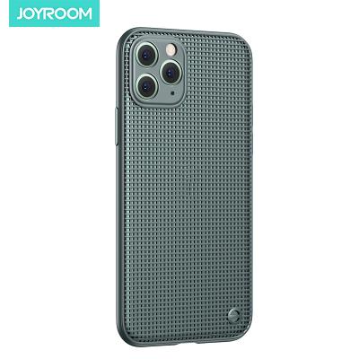 China Wholesale Full Protection 360 Protection Joyroom Heat Dissipation Grid Phone Case Ultra Thin Soft TPU Phone Case For iPhone 11 Pro 5.8 6.1 6.5 Max for sale