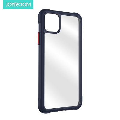 China Custom Cell Phone Fashion OEM Joyroom Case 360 ​​Full Protection 360 Transparent PC Anti Clear Drop Phone Case For iPhone 11 Pro Max 5.8 6.1 6.5 for sale