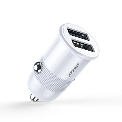 China Wholesale 5V 3.1A Car Charger JOYROOM Fast Charging Auto Car Phone Charger DC 12v 24v Portatil Carregadores de Celular Veicular Dual USB for iPhone Samsung for sale