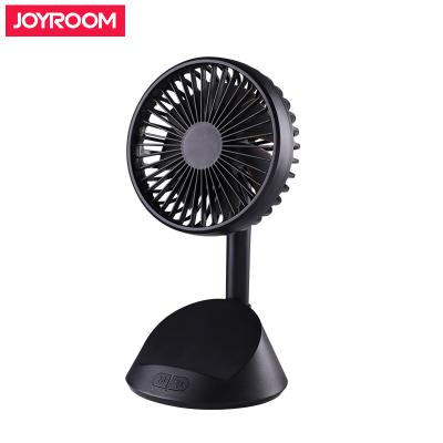 China Mini USB Fan Joyroom Fan Holding Mini Small Desk Fan Good Quality With Cell Phone Holder 2 in 1 Mini USB Fan for sale