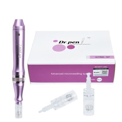 China Agujas Para Dermapen Microneedling Pen Professional Derma Pen Dermapen M7 Skin Rejuvenation with 12 Pin Needles for sale