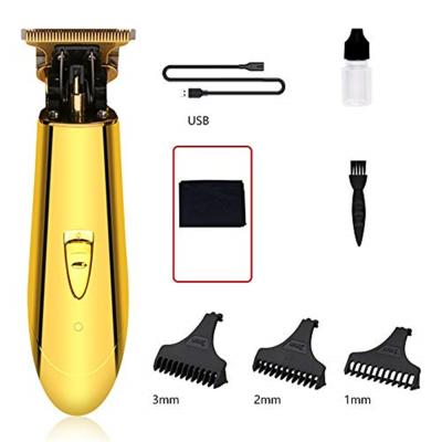 China Fast Cutting Barshop Men Haircut Razor Machine Rechargeable Metal Hair Balancing Clippers Electric Hair Cutting Machine for sale