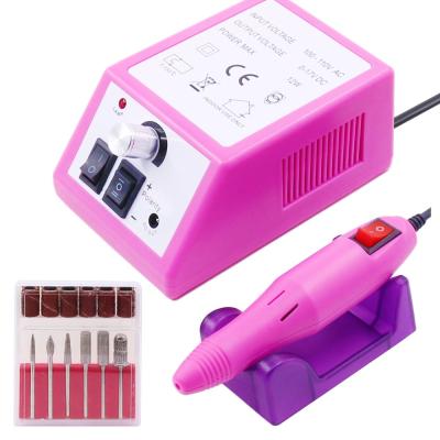 China Lightweight Electric Nail Grinder Drill Set Pedicure Buffer Polisher Nail File Grinder for Acrylic Nails Gel Art Polisher Sets Manicure for sale