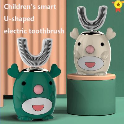 China Sonic Toothbrush For Kids U-Shaped Battery Operated Toothbrush for sale