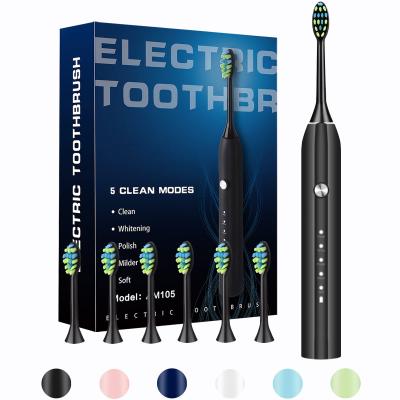 China Teeth Cleaning Travel Electric Sonic Toothbrush USB Rechargeable Adult Electric Toothbrush for sale