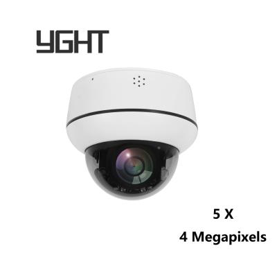 China 4MP Pan Tilt Zoom Wifi Camera PTZ Night Vision Camera 5X Optical Zoom for sale