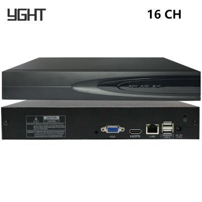 China HDMI 16-kanaal NVR 4K Recorder Wifi beveiligingssysteem H.265+ Decodering Te koop