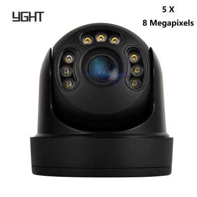 China 8MP POE PTZ Camera Kamera Outdoor Metal Housing 5X Optical Zoom 60M IR Distance for sale