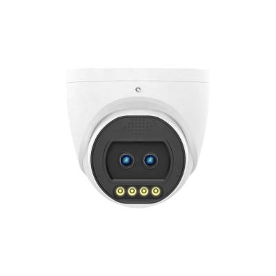 China YGHT 4MP cámara de balas de cúpula visión nocturna a todo color 60M IR de dos vías de audio IP66 de seguridad a prueba de agua cámara doble en venta