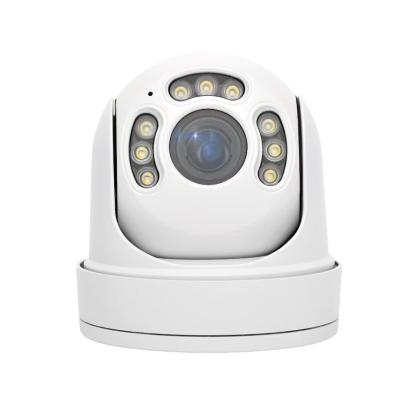 Cina Fotocamera YGHT 5MP PTZ Dome con zoom 4X, visione notturna a colori, IR 40M, audio bidirezionale, fotocamera di sicurezza impermeabile IP66 in vendita