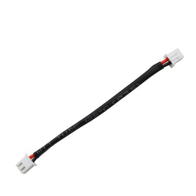 China Equipment ODM/OEM 2POS 2Pin XH-2P 85mm red and black wire PS harness with heater tube for sale