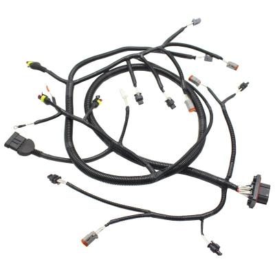 China Automotive OEM/ODM 32POS 32Pins 1000mm 6188-6248 Reserved Dual System Wire Harness Wiring For EV for sale