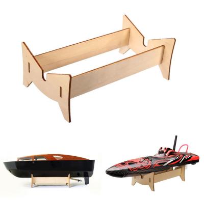 China RC Hobby Wooden Sight Accessories Body Support Parts for RC Boats for sale