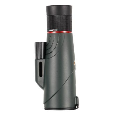 China Factory Wholesale 10-20X50 Waterproof Fogproof Moisture Proof Outdoor For Long Range Viewing Bird Watching Monocular Telescope for sale