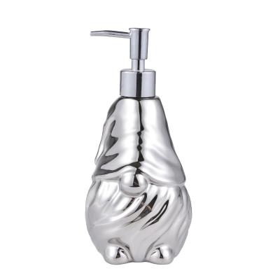 China Ceramic Foam Soap Dispenser Bath Set Liquid Soap Dispenser Hand Soap Pump for sale