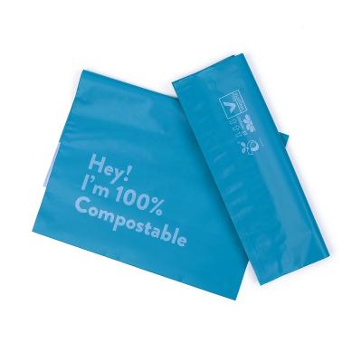 China Matte Compostable Shipping Nude Poly Strong Adhesive Mailers Custom Mailing Bag for sale