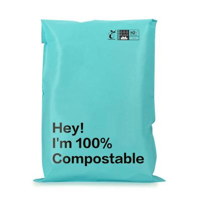 China Strong Adhesive Custom Color Poly Eco Friendly Compostable Mailing Mailing Bag for sale