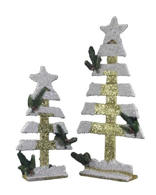 China Wooden Christmas Tree Decor Christmas Tree Wooden Decoration Wooden Gifts for sale