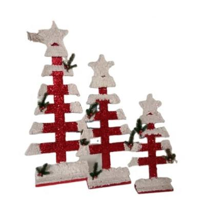 China Wooden Christmas Tree Crafts 70361 Christmas Tree Decor Wooden Gifts Wooden Crafts Christmas Tree Decor for sale