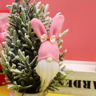 China Nonwoven Easter Plush Toy Bunny Stuffed Toy Stuffed Toy For Easter Decoration Stuffed Easter Bunny for sale