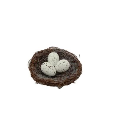 China Rattan Rattan Bird House Cage Hut Hanging Nest for Bird Resting Place for sale