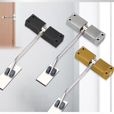 China Quiet Automatic Sliding Door Closer Adjustable Automatic Door Closer Sliding Hydraulic Spring Door Closer Furniture Hardware for sale