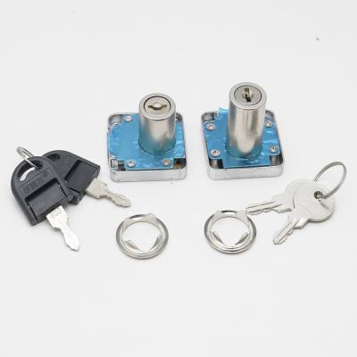 China Easy Installation Factory Sales 138-22/32AC Cabinet Lock Desk Drawer Lock Zinc Alloy Cabinet Door Lock for sale