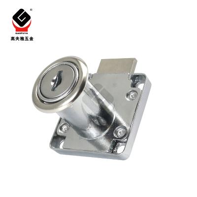 China Furniture Hot Selling Easy Installation Cabinet Lock Desk Drawer Lock Cabinet Furniture Zinc Alloy Locks for sale