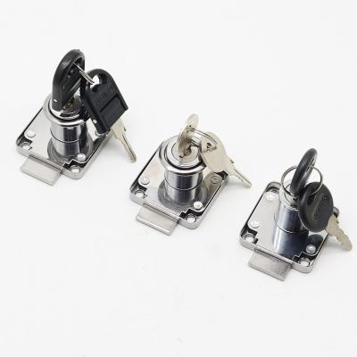 China Easy Installation HUATENGLONG136/138 Iron Cabinet Lock Drawer Lock Furniture Hardware Furniture Locks for sale