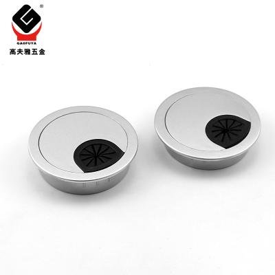 China Modern Factory Direct Sales 50/53/60 Millimeter Computer Desk Wire Hole Cover Cable Hole Cover Tble Hole Cover for sale