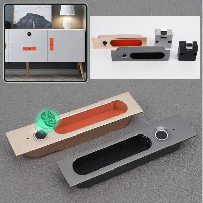 China Wholesale Application Fingerprint Drawer Lock Smart Lock Fingerprint Cabinet Lock for sale