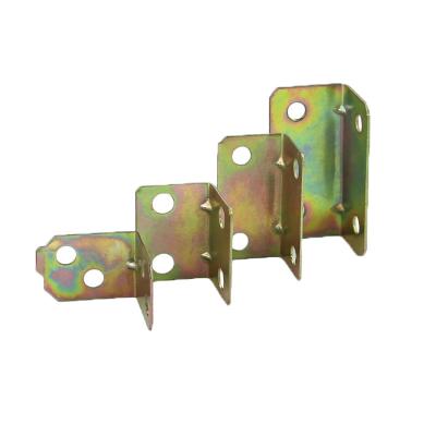 China Easy Install Wholesale Thicken 90 Degree Furniture Metal Corner Brackets Rafter Corner Brace Bracket for sale