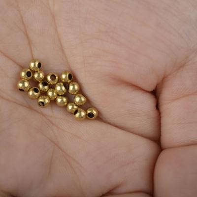 China Vintage Tube Classic Seamless Brass Bead Good Quality Lead Free Brass for sale