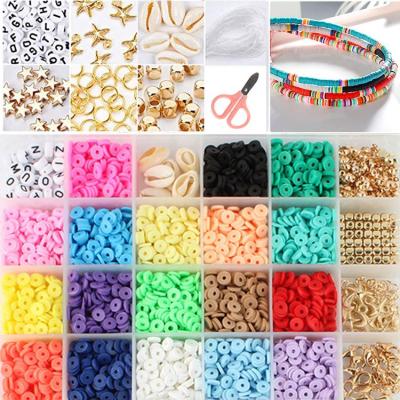 China African Clay Beads Hot Selling Wholesale Quality 6mm Clay Beads Box Set Clay Beads For Jewelry Making for sale