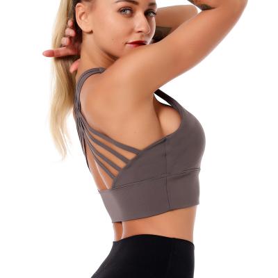 China QUICK DRY Europe and the United States women's yoga vest vest shockproof working quick dry type direct sales fitness bra manufacturers news for sale