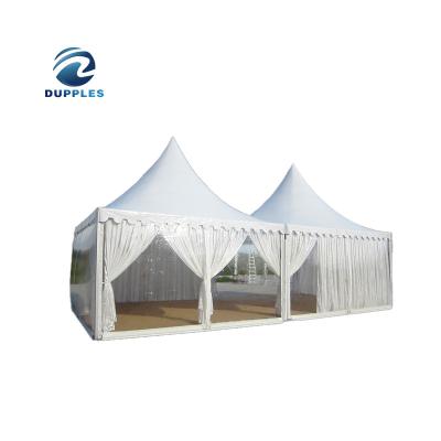 China Eco Friendly Large Trade Show Tent Pop Up Pagoda Universal Folding Tent Outdoor Waterproof Wedding Party Event Tent for sale