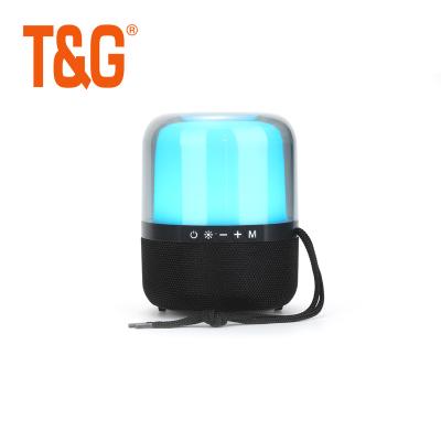 China Radio 2022 AUX. LED Flashing Light TG325A BT Speaker TWS Radio 360 Stereo Sound Deep Bass Home Subwoofer FM TF For Computer for sale