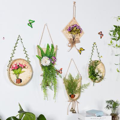 China House Home Design Wooden Wedding Artificial Flower Hanging Decor for sale