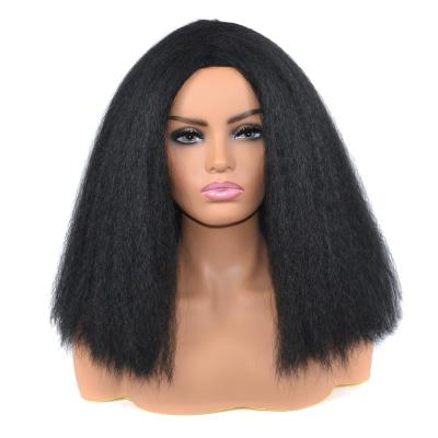 China Cheap Spring Curly Cosplay Synthetic Wig Blonde Hair Anime Water Wave Black Women for sale