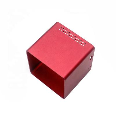 China Aluminum Radiator Extrusion Aluminum Profile Case CNC Milling Audio Box for sale